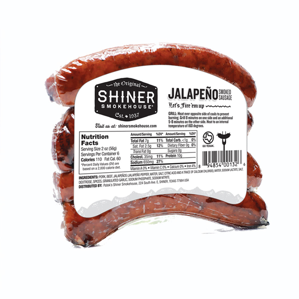 Dearborn Smoked Sausages, Jalapeno 6 Oz